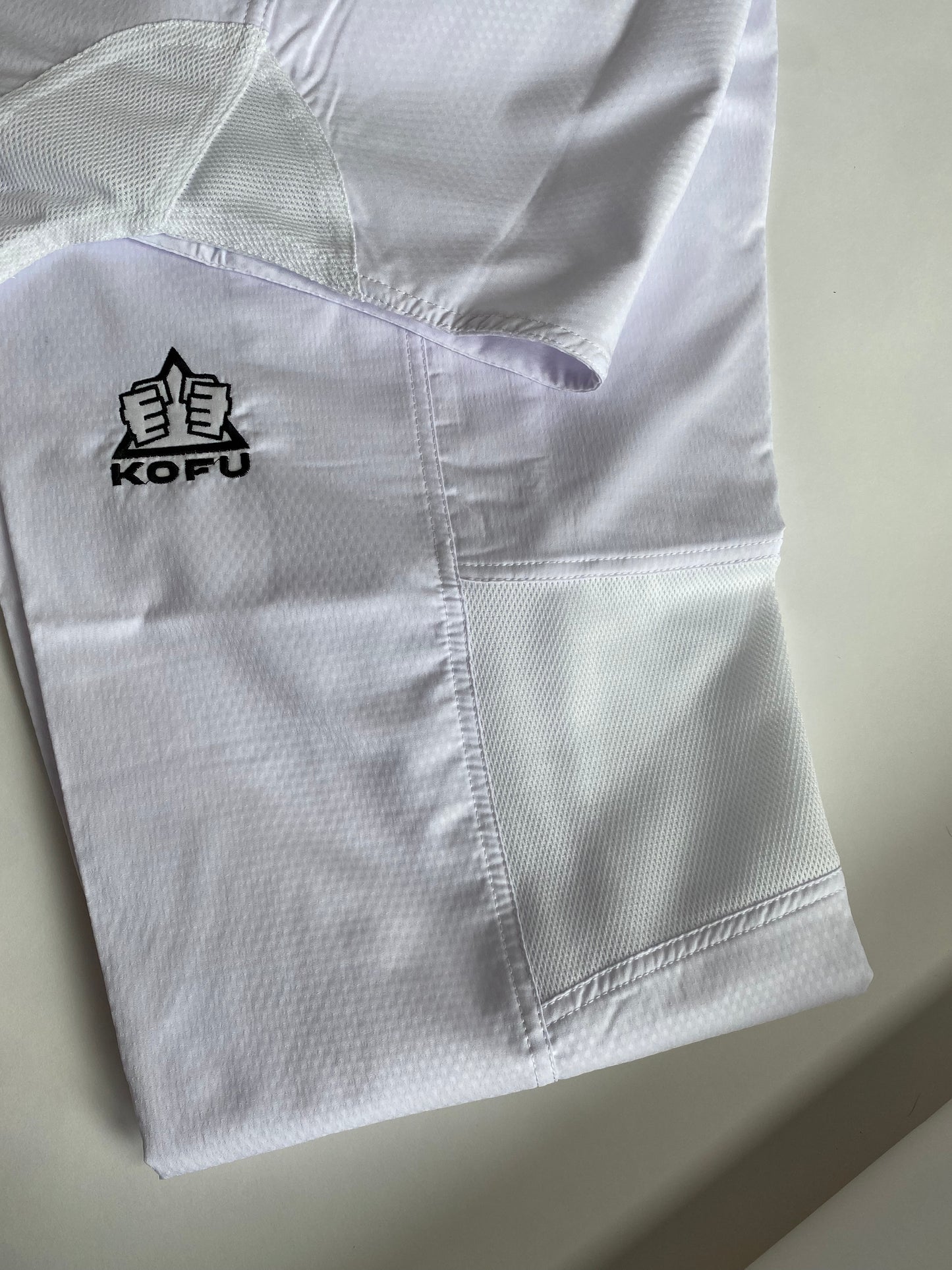 KOFU- Competition Dobok - Black V-Neck