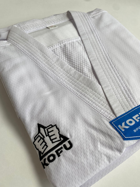 KOFU - Competition Dobok White V-Neck