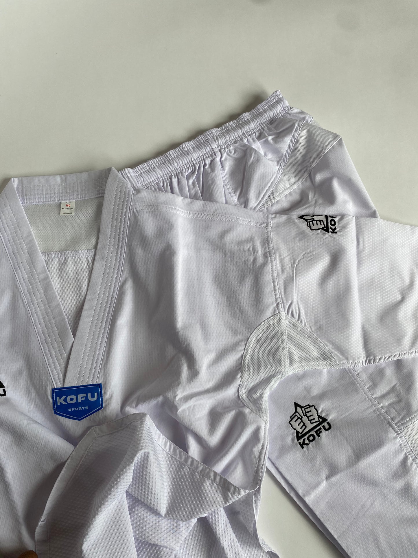 KOFU - Competition Dobok White V-Neck